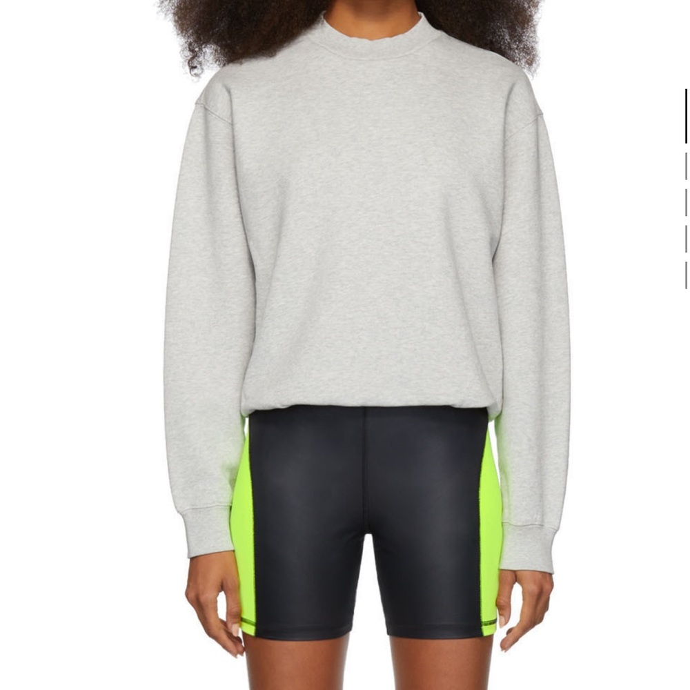 alexander wang heavyweight terry sweater S